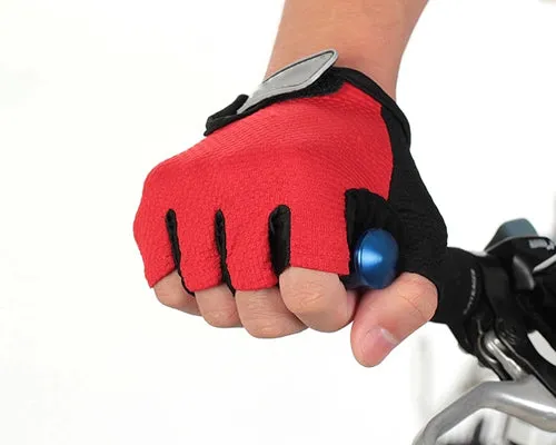 1 Pair Outdoor Sports Gloves Breathable Cycling Fingerless Gloves