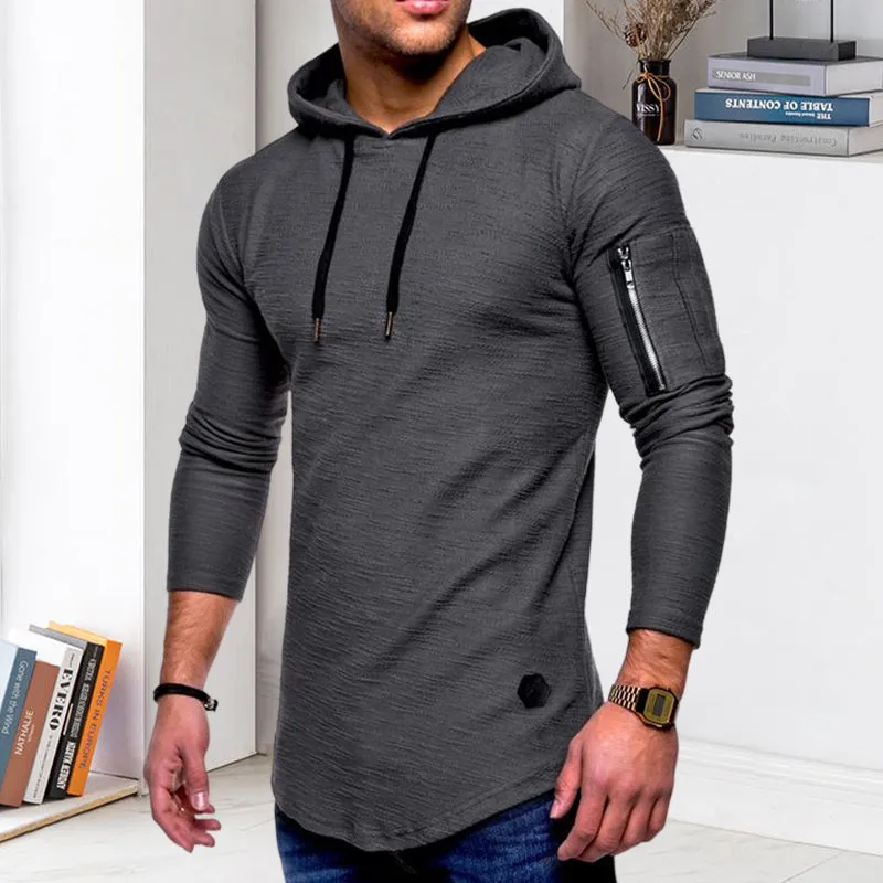 1/4 Zip Long Sleeve Dry Fit Workout Sweatshirt