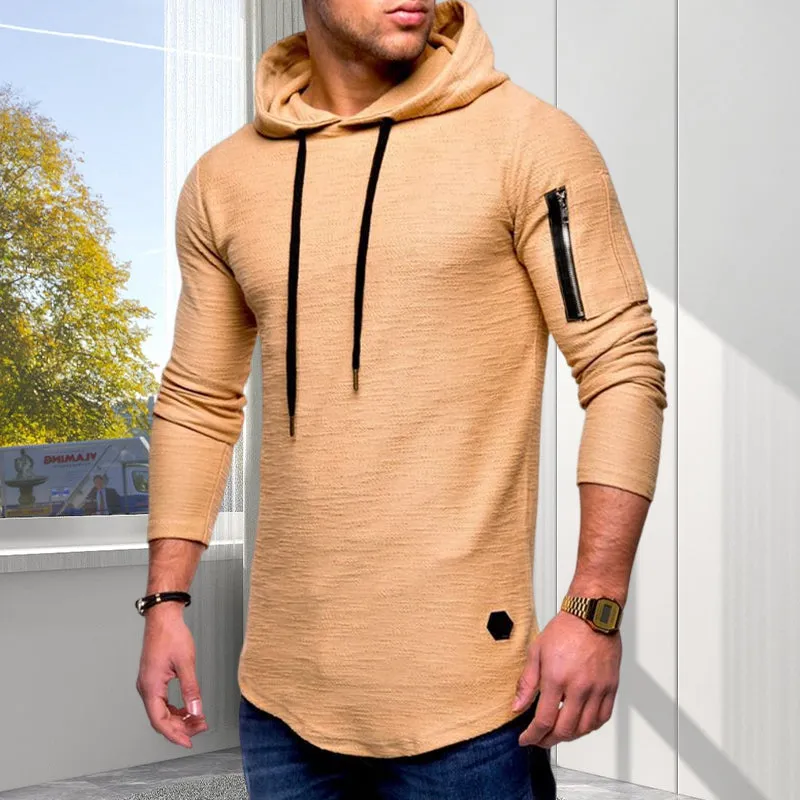 1/4 Zip Long Sleeve Dry Fit Workout Sweatshirt