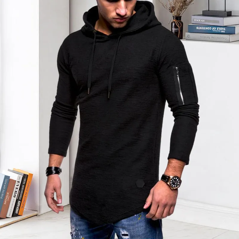 1/4 Zip Long Sleeve Dry Fit Workout Sweatshirt