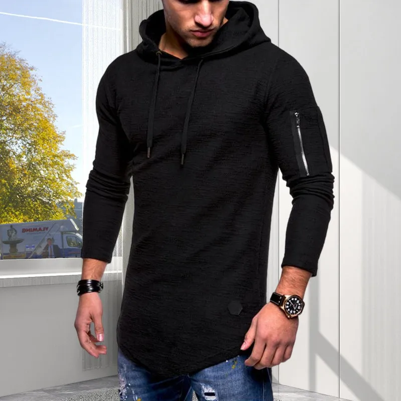 1/4 Zip Long Sleeve Dry Fit Workout Sweatshirt