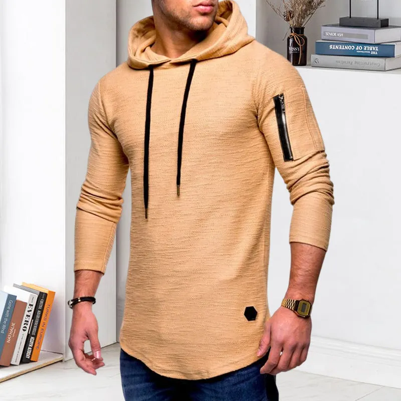 1/4 Zip Long Sleeve Dry Fit Workout Sweatshirt