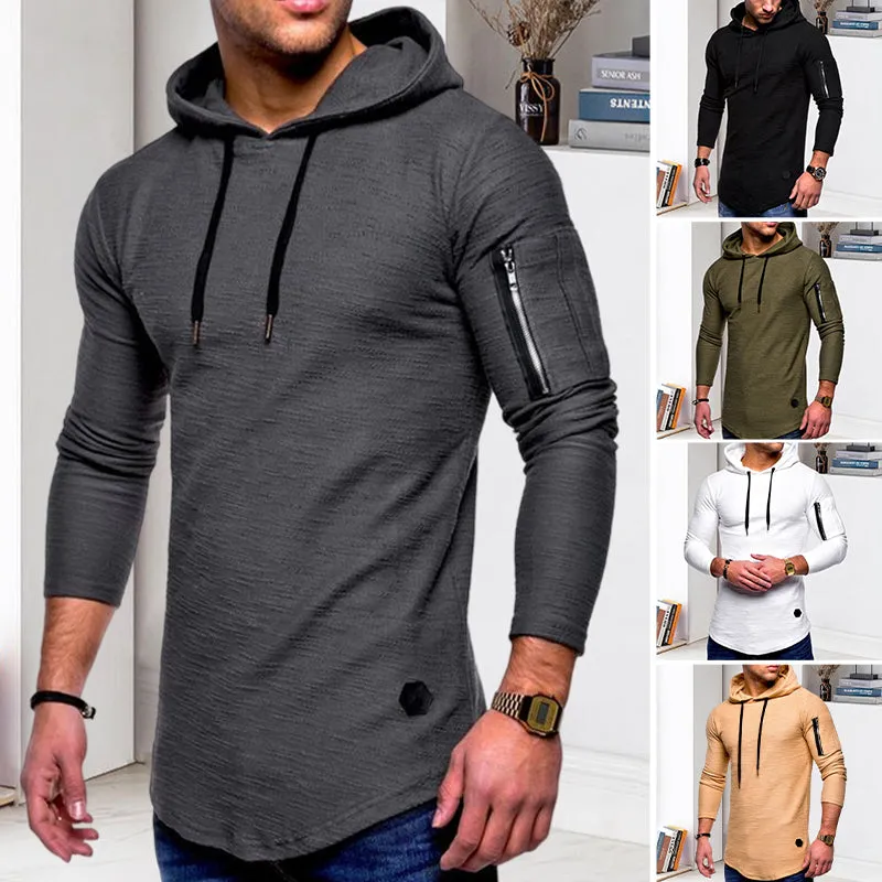 1/4 Zip Long Sleeve Dry Fit Workout Sweatshirt