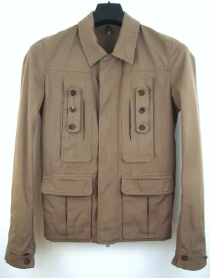 2006 Vintage Twill Military Blouson with Pocket Details