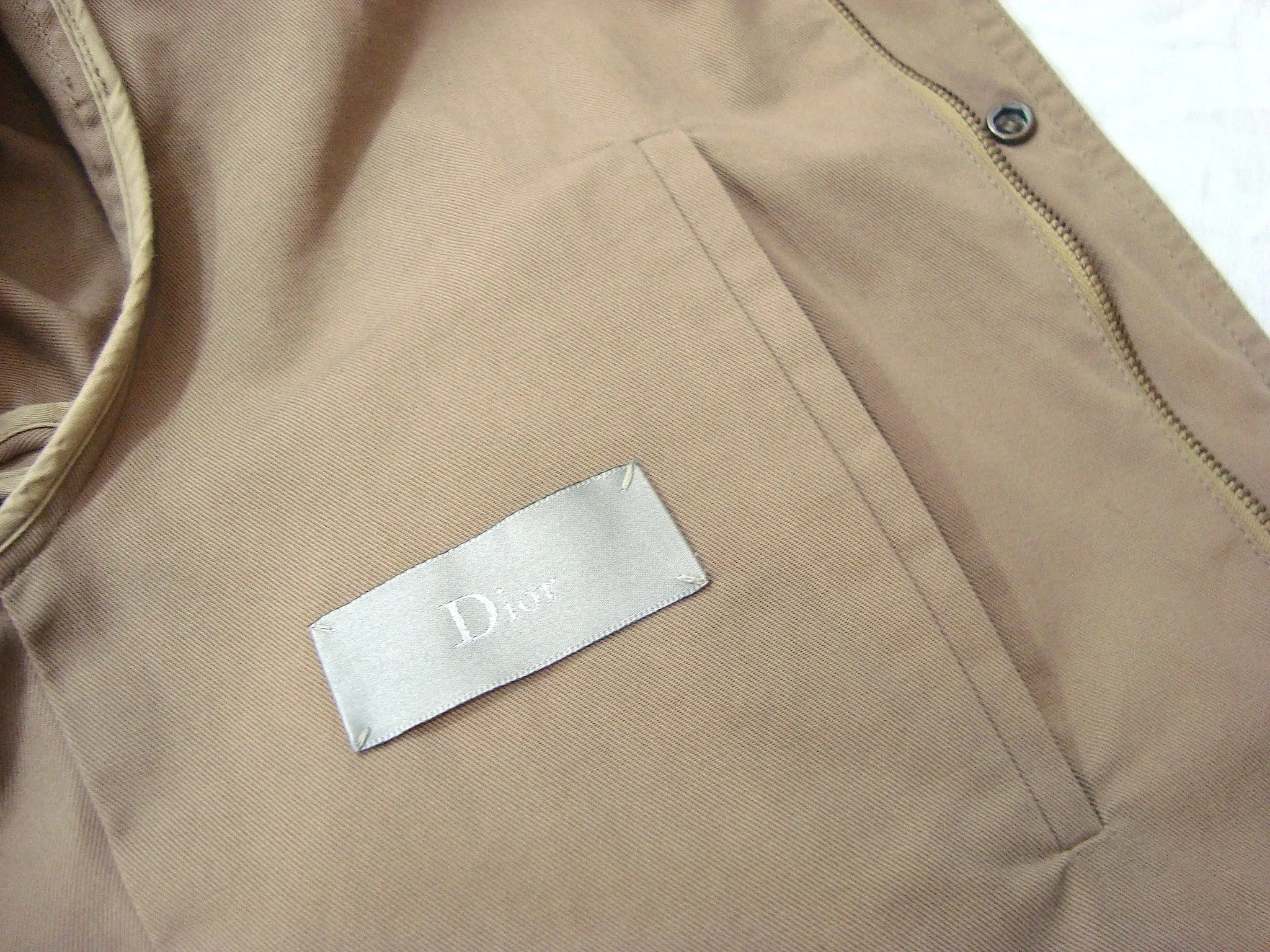 2006 Vintage Twill Military Blouson with Pocket Details