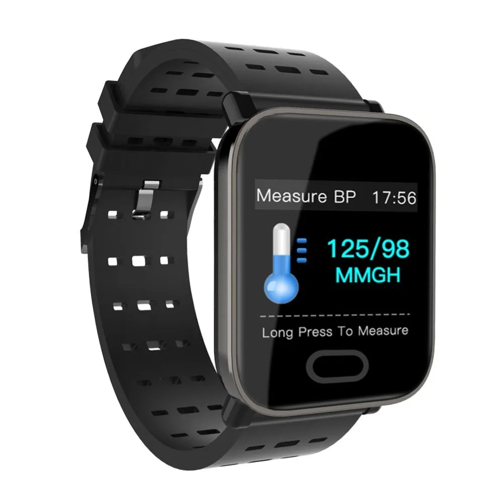 A6 Plus Smart Watch (Unisex, Blood Oxygen Measure)