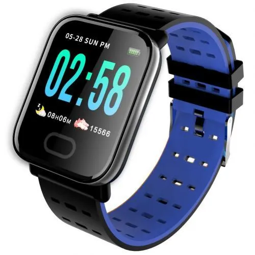 A6 Plus Smart Watch (Unisex, Blood Oxygen Measure)