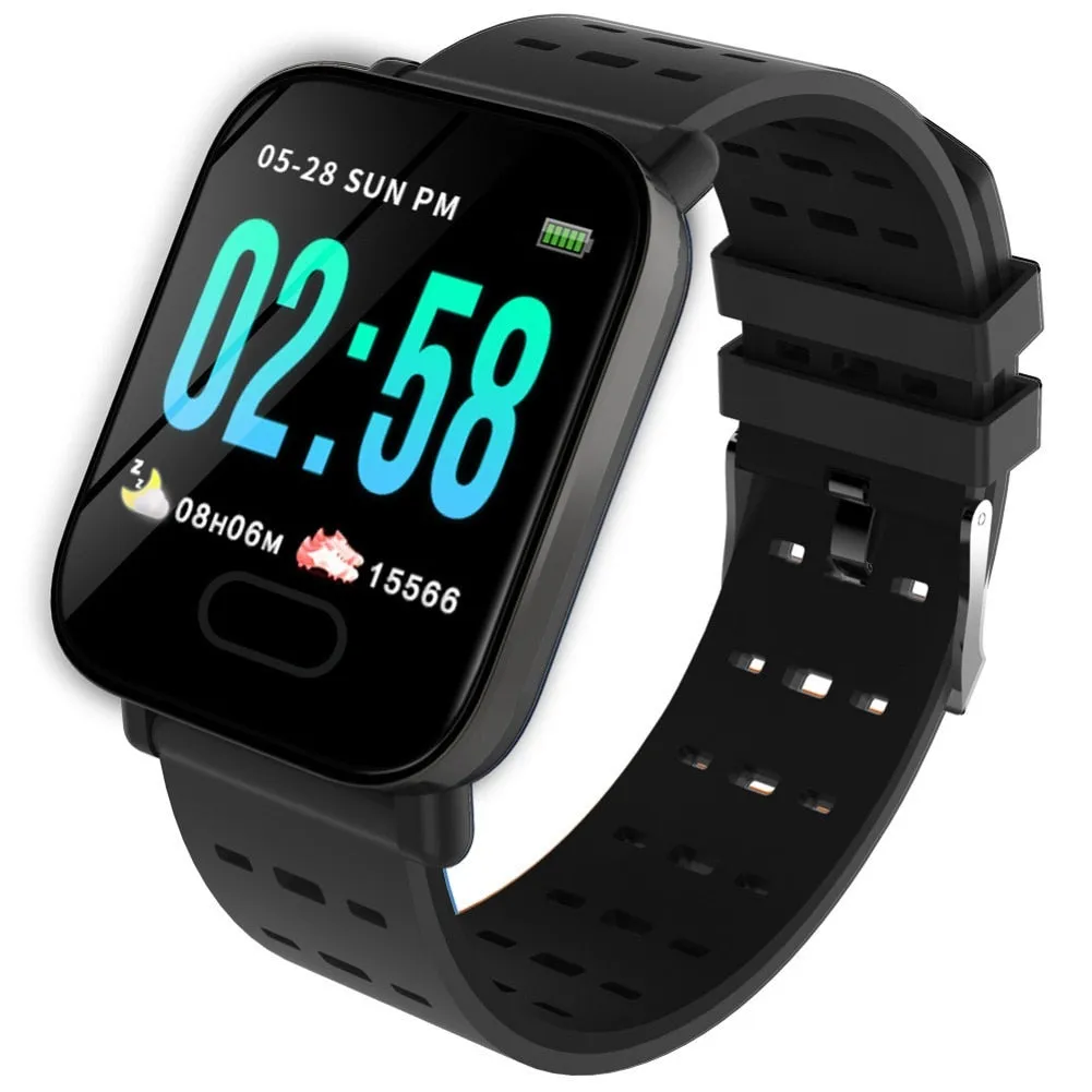 A6 Plus Smart Watch (Unisex, Blood Oxygen Measure)