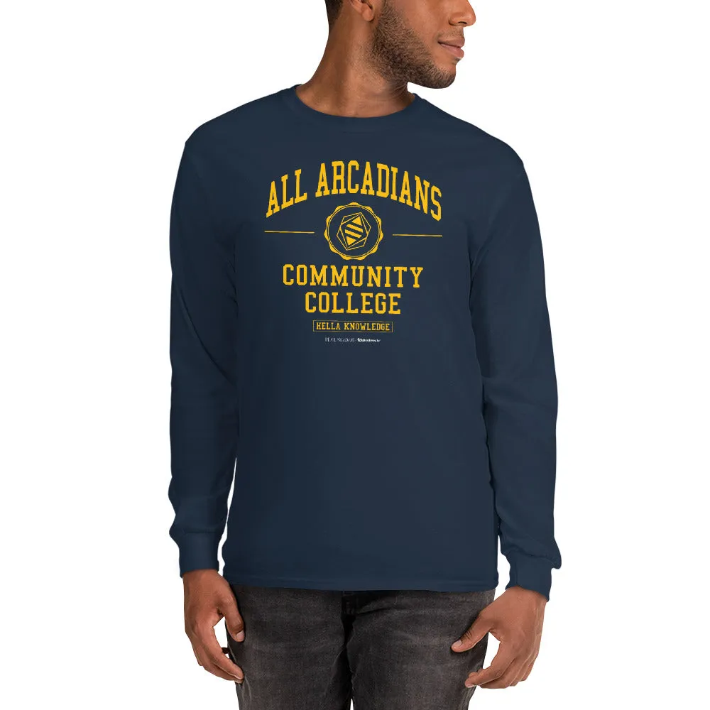 All Arcadians Community College Men's Long Sleeve