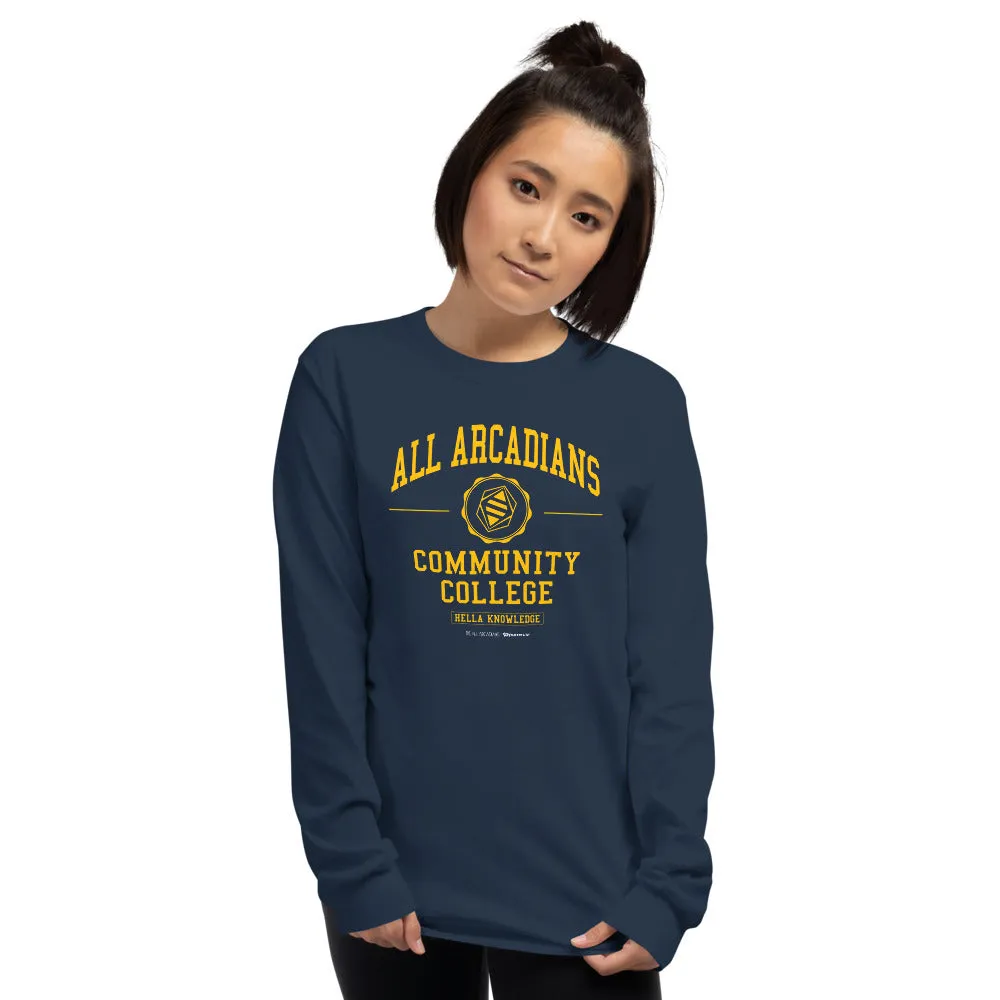 All Arcadians Community College Men's Long Sleeve