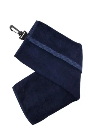 Bamboo Golf Towel - Navy