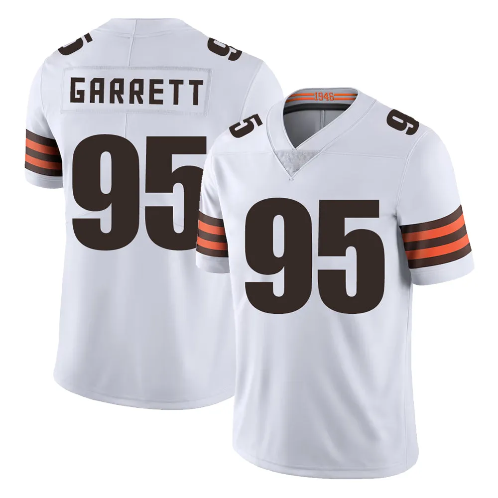 Cleveland Browns Jersey #95 Garrett White Youth Adult Men's Football Team Color Away Player Jersey