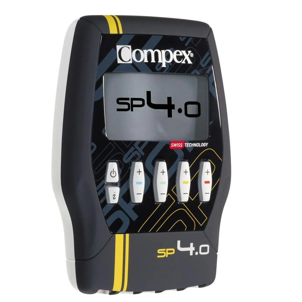 Sure! Heres an optimized product title with modifiers for the Compex SP 4.0 Muscle Stimulator:

Advanced Compex SP 4.0 Wireless Muscle Stimulator for Enhanced Performance and Recovery

This title highlights the products advanced features, wireless capability, and its benefits for performance and recovery.