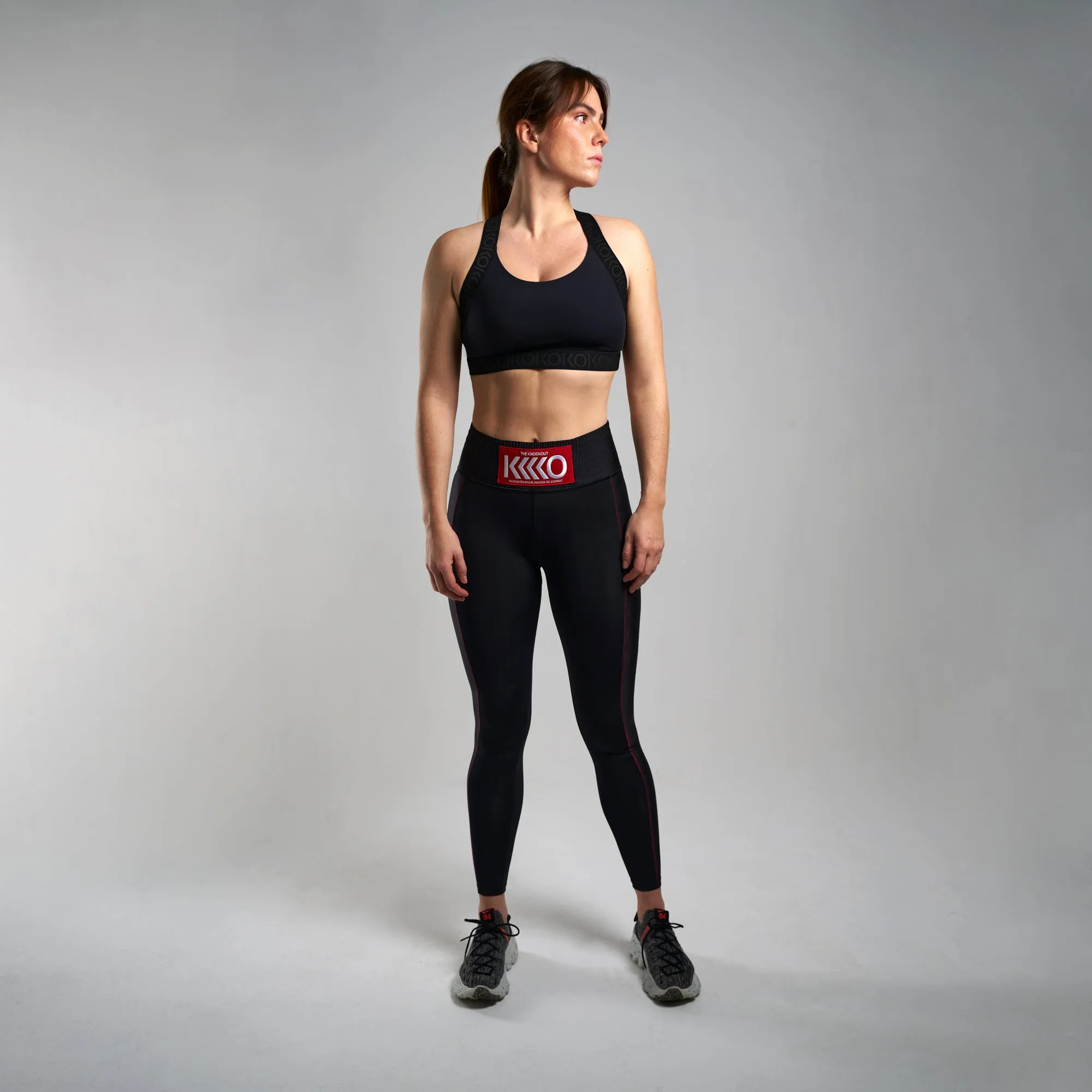 Contender Sport Bra in Black