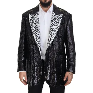 Dolce & Gabbana Elegant Black Single Breasted Blazer