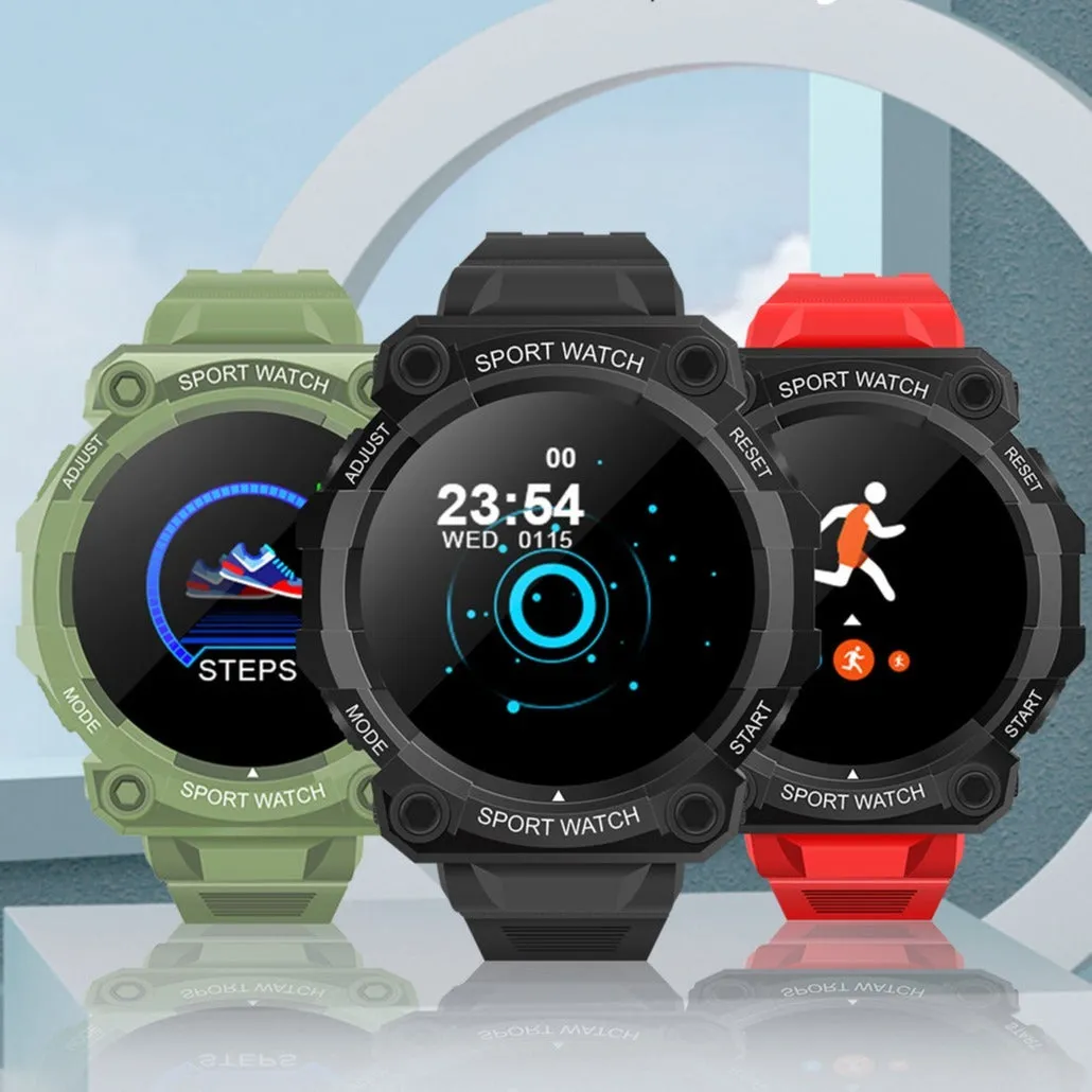 FD68S Smart Sports Watch - your fitness and medical tool (Unisex, IOS & Android Compatible)