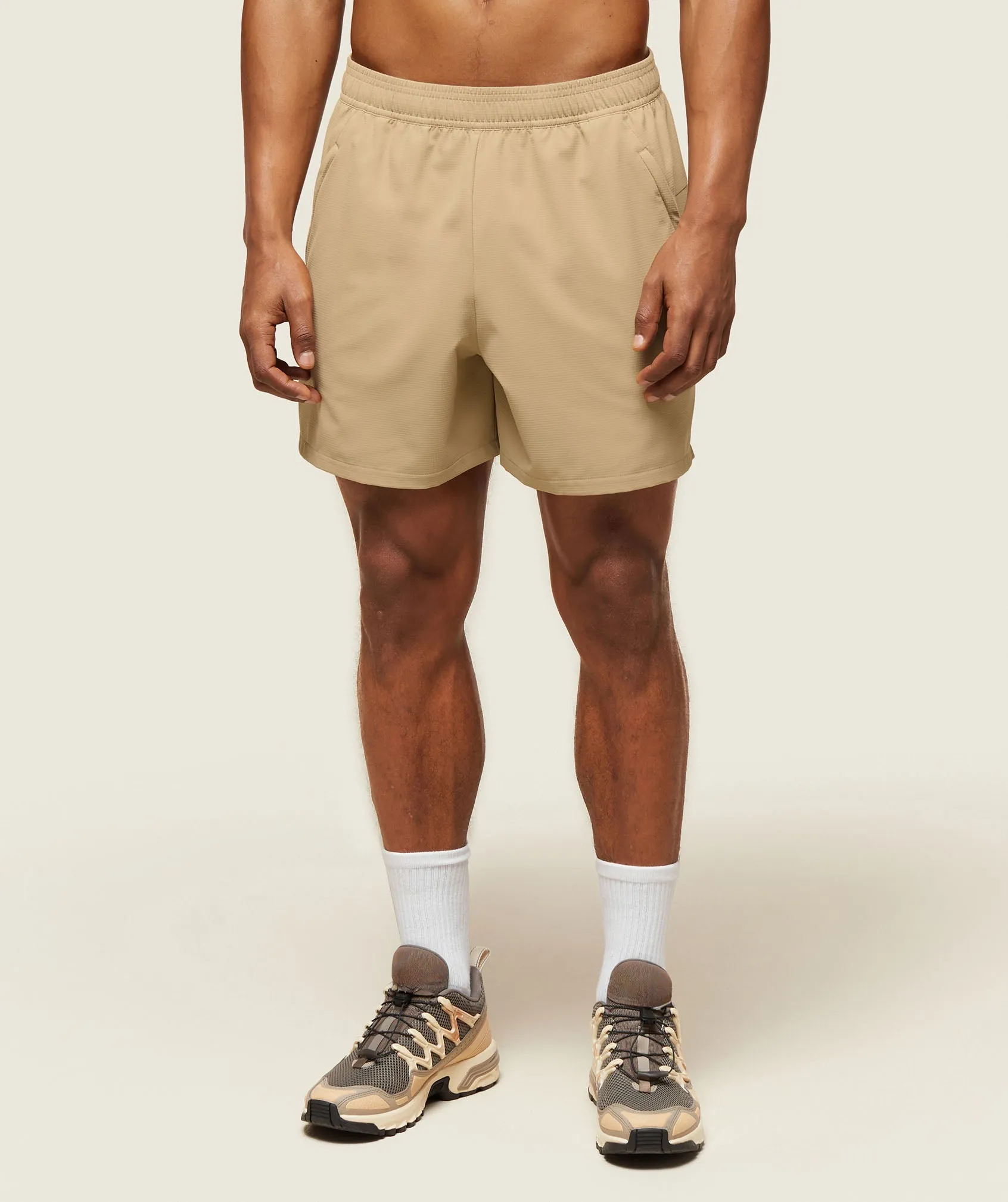 Gymshark everywear Ripstop Shorts - Deep Fawn Brown