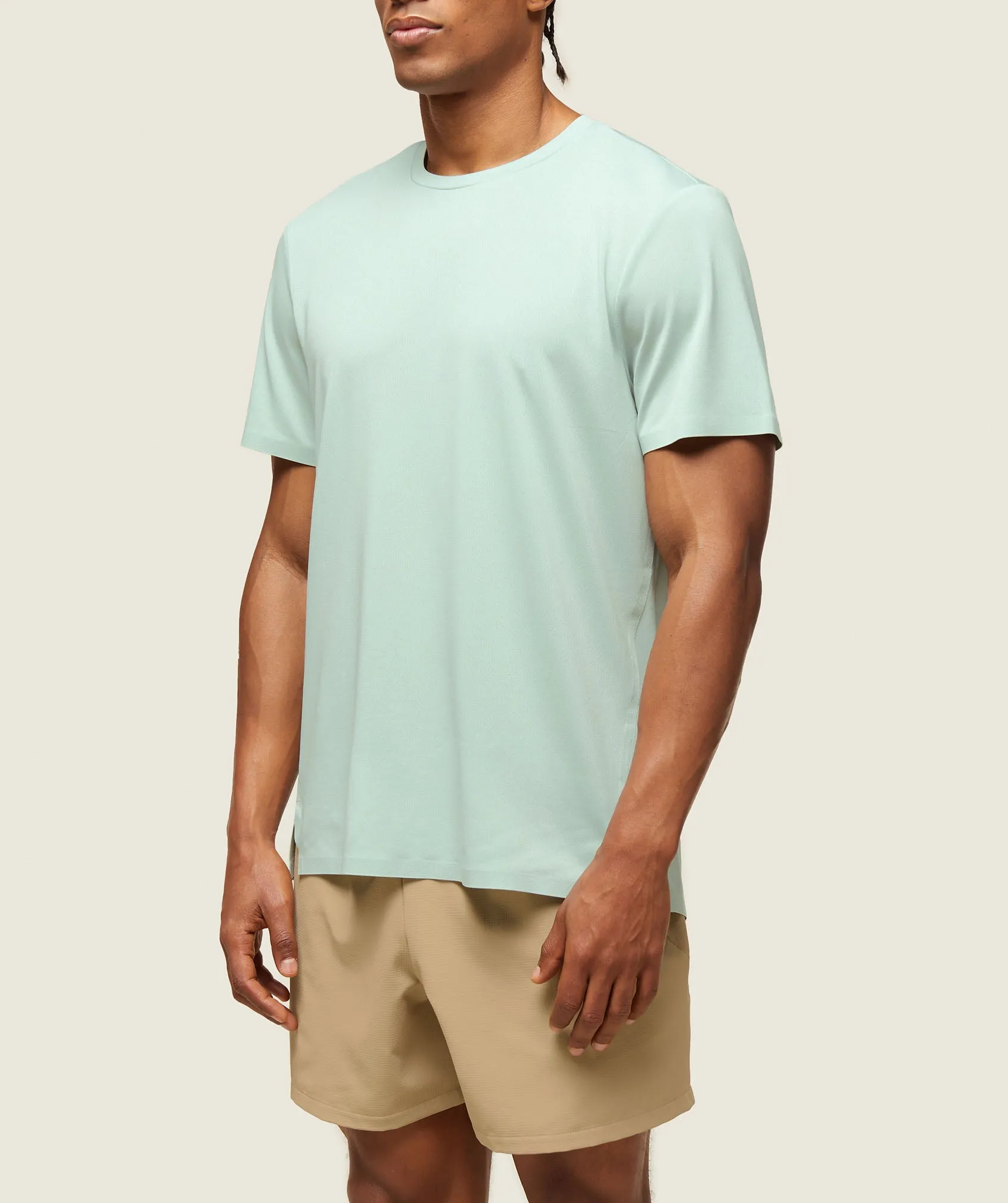 Gymshark everywear Tech Tee - Cool Turquoise