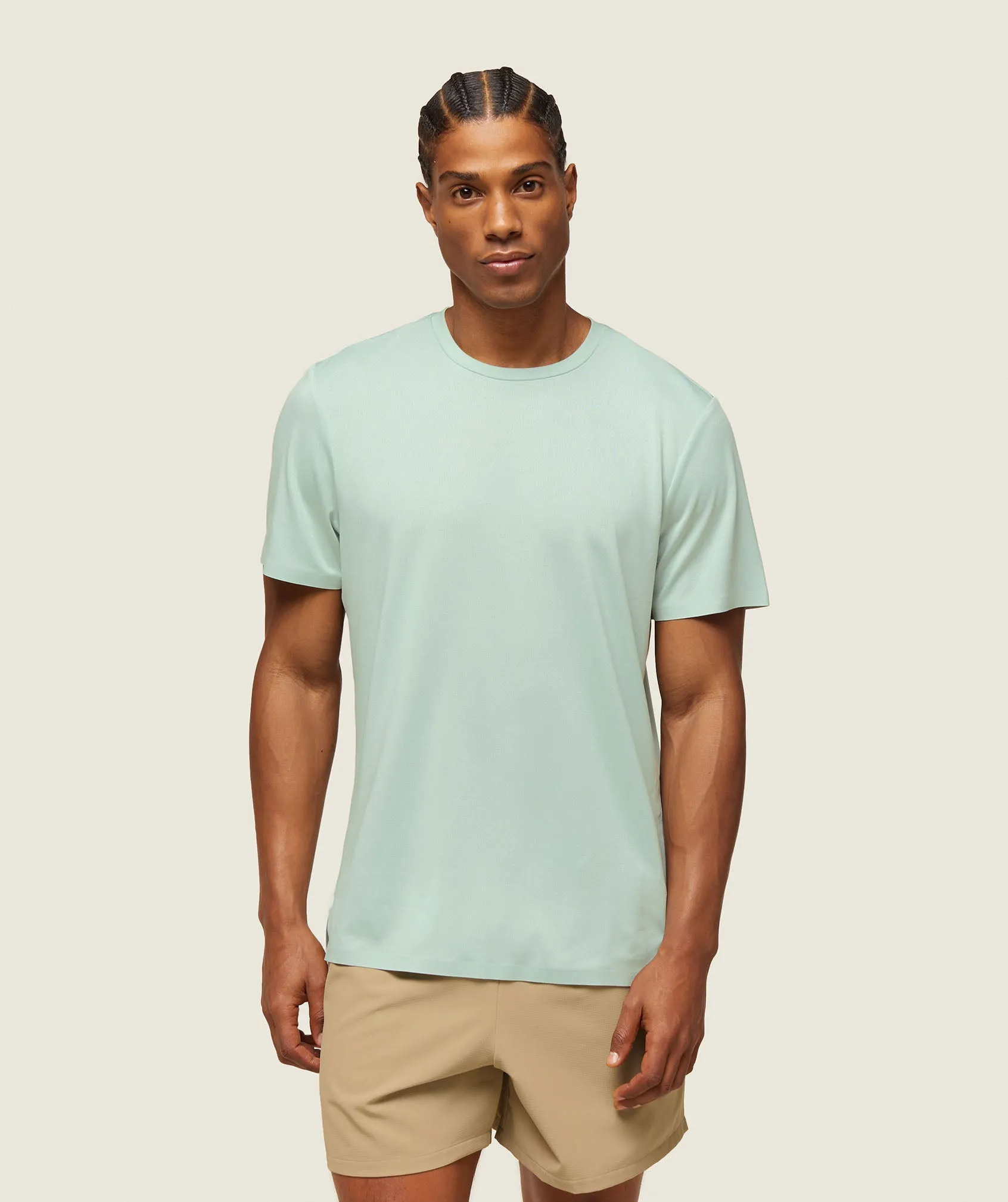 Gymshark everywear Tech Tee - Cool Turquoise