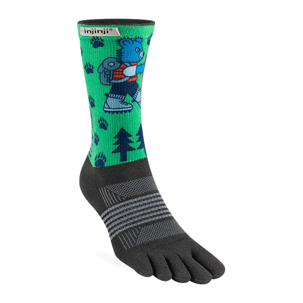 Injinji Artist Designed Women's Crew Toesocks