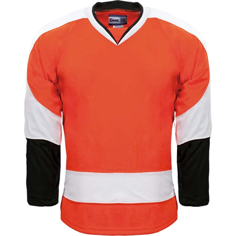 Kobe Sportswear K3G88A Philadelphia Flyers Away Orange Pro Series Hockey Jersey