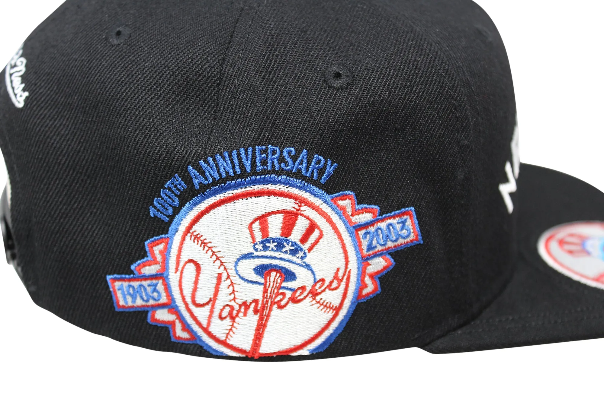 Mitchell & Ness Men's New York Yankees Landed Coop Snapback Hat, Black