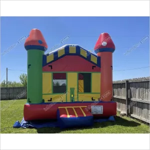 Modern Bounce House With Slide For Kids, Hot Sell Mushroom Jumper