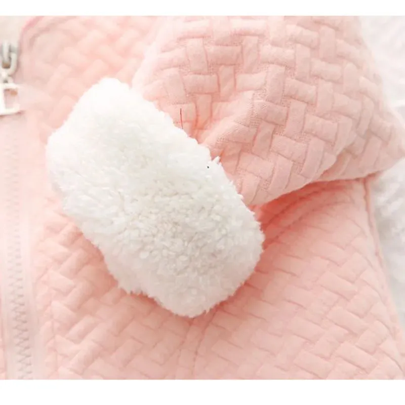 New Autumn Winter Baby Girl Clothes Children Boys Fashion Thick Jacket Toddler Casual Cotton Costume Kids Coat Infant Sportswear