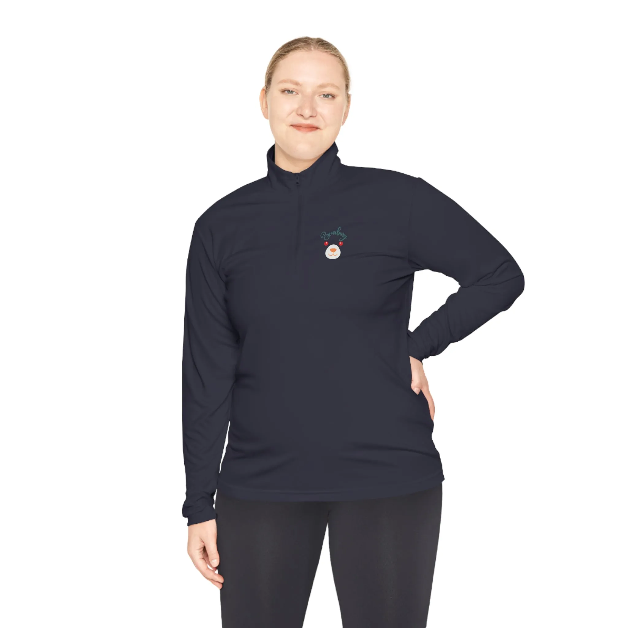 Quarter-Zip Pullover for women &  men, a lightweight and highly versatile choice for track or casual