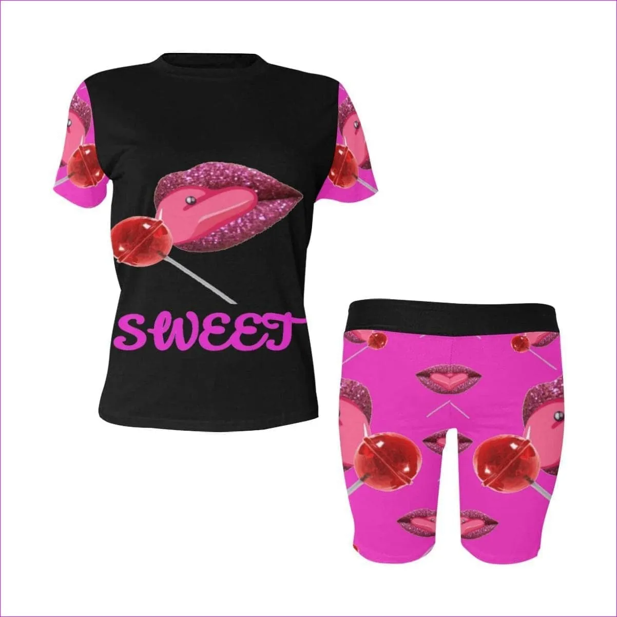 Sweet Clothing Women's Yoga Short Set