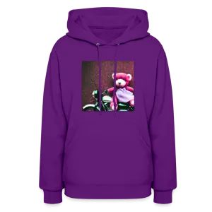 Teddy Ride Women's Motorcycle Hoodie