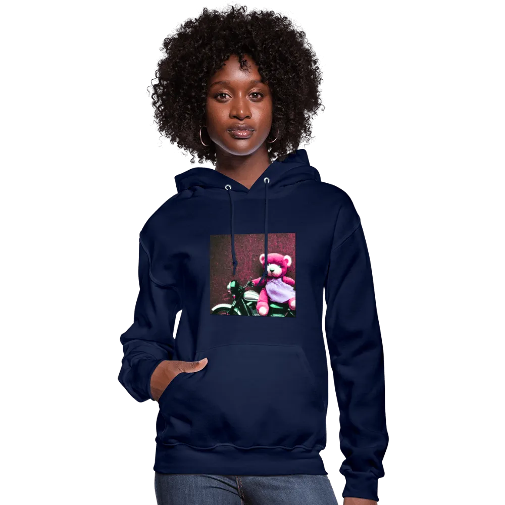 Teddy Ride Women's Motorcycle Hoodie