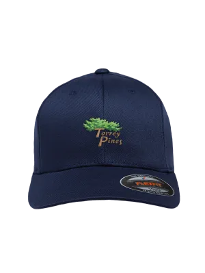 Torrey Pines Youth Flex-Fit Wooly Combed Golf Cap