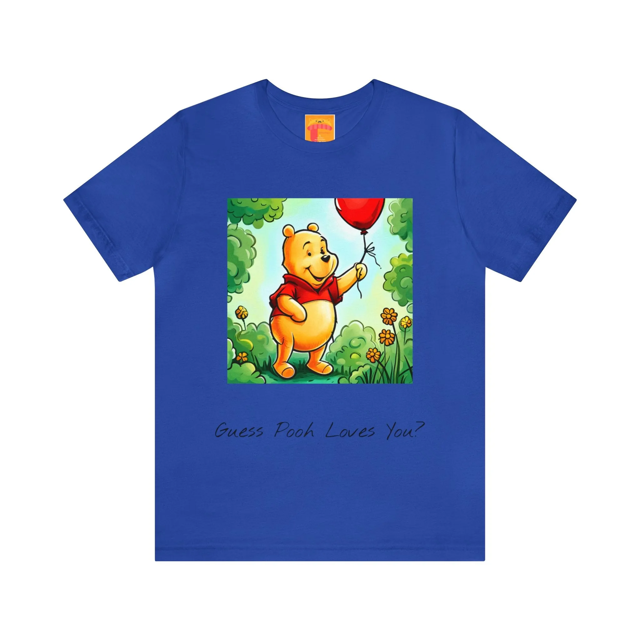 Unisex Jersey Short Sleeve Tee-Winnie The Pooh-Valentines