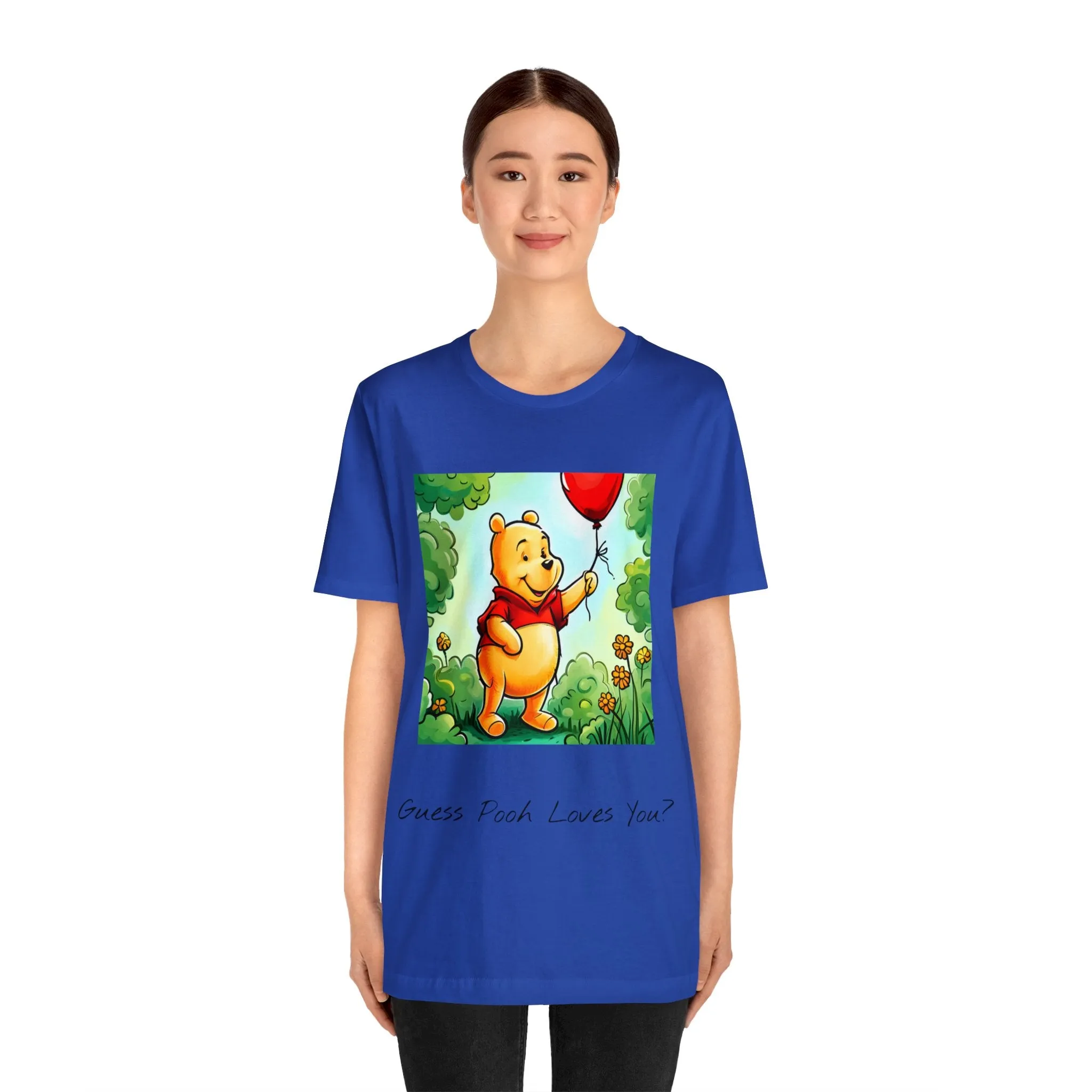 Unisex Jersey Short Sleeve Tee-Winnie The Pooh-Valentines