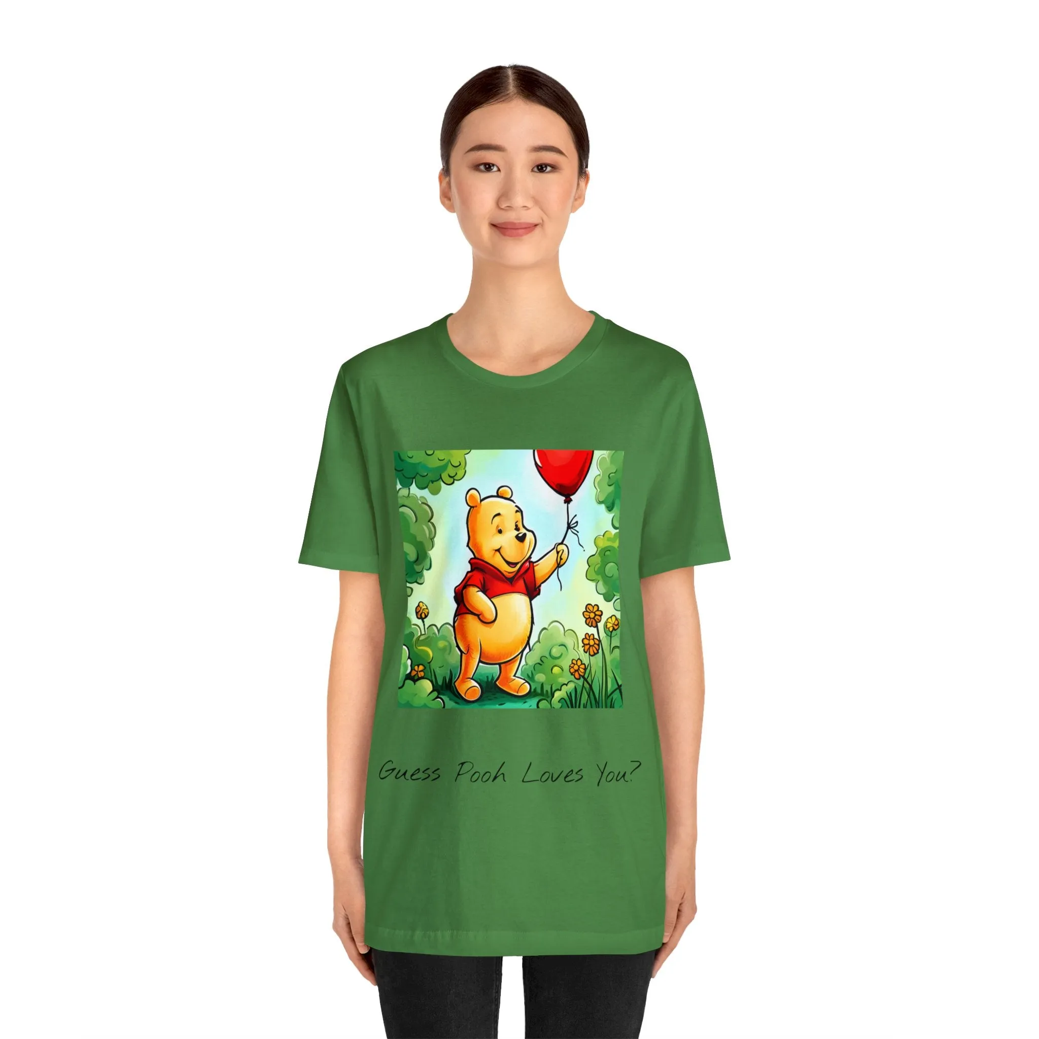 Unisex Jersey Short Sleeve Tee-Winnie The Pooh-Valentines