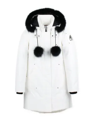 W Stirling Parka Snow/Black