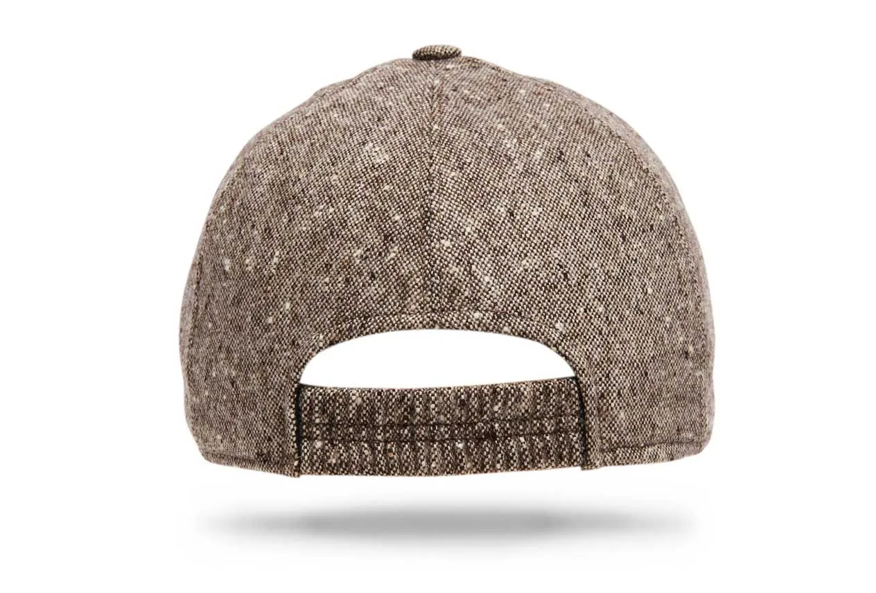 Wool Baseball Cap - Brown Speckle