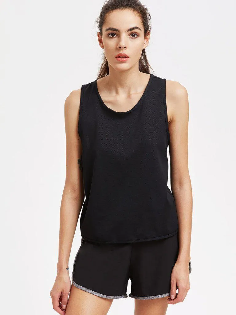 Wrap Back Sports Top